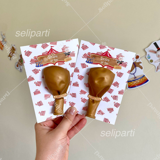 Sirk Temalı Balon Hediyelik - Opsiyon Seçiniz