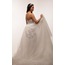 Frigg Bridal – Portatif Kuyruklu Beyaz Mini Elbise