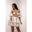 Hera Bridal – Beyaz Saten Mini Elbise