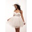 Nyx Ivory – Dantelli Kabarık Mini Elbise