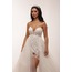 Frigg Bridal – Portatif Kuyruklu Beyaz Mini Elbise