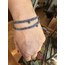 Sapphire Bracelet with Star Charm