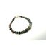 Gemstone Bracelet with Tiny Silver Drops