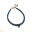 Sapphire Bracelet with Heart Charm