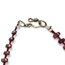 Garnet Charm Bracelet