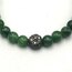 Amazonite Bracelet with Pave Diamond Ball