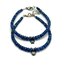 Sapphire Bracelet with Heart Charm