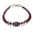 Garnet Charm Bracelet