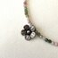 Tourmaline Bracelet with Flower Charm
