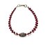 Garnet Charm Bracelet