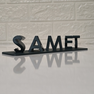 3D İlizyon İsim Tasarımı