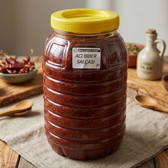 BİBER SALÇASI EL YAPIMI 3 Kg