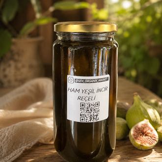 HAM YEŞİL İNCİR REÇELİ 650 Gr
