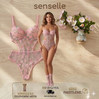 Senselle Kadın Spring Üçlü İç Çamaşır Takımı 
