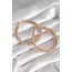 45mm Pirinç Gold Renk Halka Model Kadın Küpe