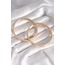 55mm Pirinç Gold Renk Halka Model Kadın Küpe