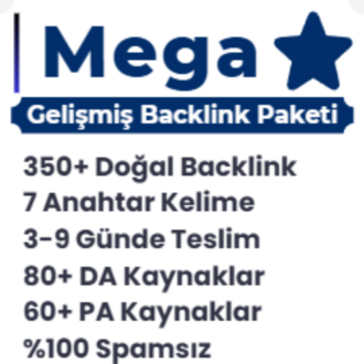 MEGA BACKLİNK PAKETİ 12.000 TL