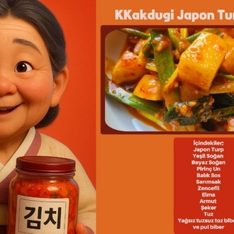 Kkakdugi (깍두기) 1kg