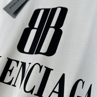 Balenciaga T-shirt (rahat kalıp)