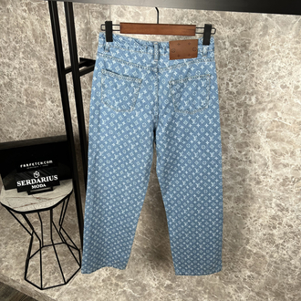 Louis Viutton Kadın Jeans (oversize)