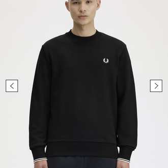 Fred Perry Premium Sweatshirt (Siyah)