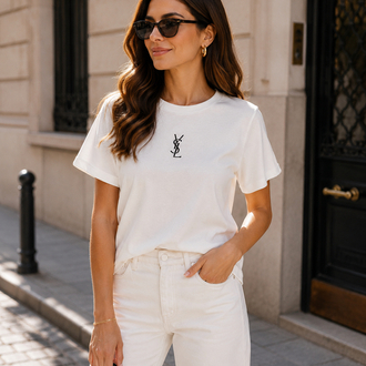 Saint Laurent Premium Kadın T-shirt