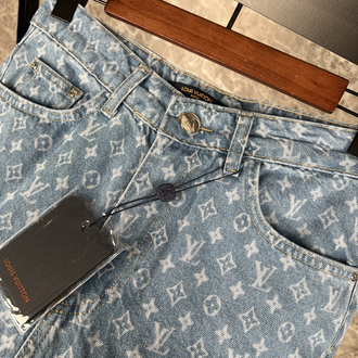 Louis Viutton Kadın Jeans (oversize)