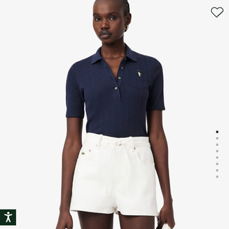 Lcst Kadın Triko Polo Yaka (bebe mavi)