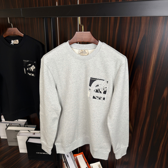 Hermes Exclusive Sweatshirt (Gri)