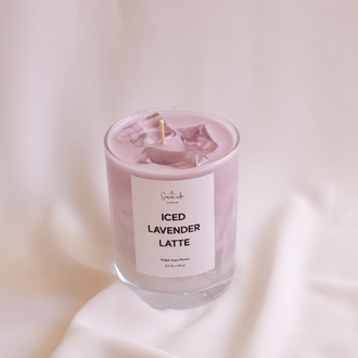 Iced Lavender Latte