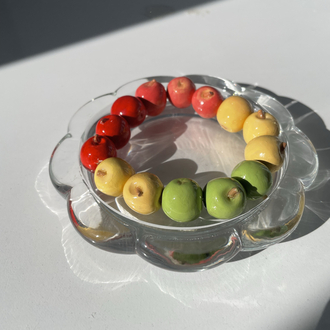 renkli elmalı bileklik