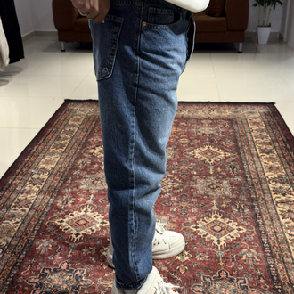 Taşlamalı Boyfriend Jean