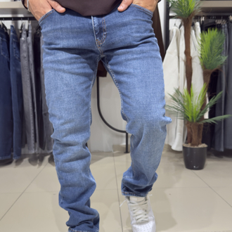 Regular Fit Jean Koyu Mavi 