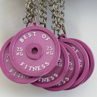 Salonunuzun Motivasyon Kaynağı: Kişiye Özel Fitness Anahtarlık Serisi!