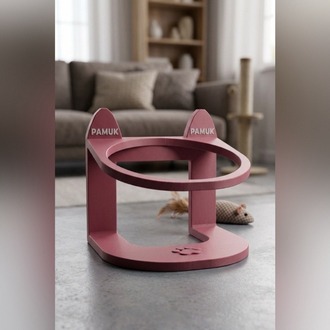 İsme Özel 3D Baskı Kulaklı Mama Kabı Standı | Evinizin Neşesine Özel