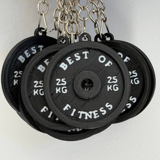 Salonunuzun Motivasyon Kaynağı: Kişiye Özel Fitness Anahtarlık Serisi!