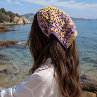 Violet Bandana