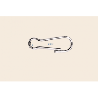 2 cm tel kanca metal renk