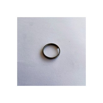 21 mm Füme Çift Sargı Metal Anahtarlık Halkası 500 ADET