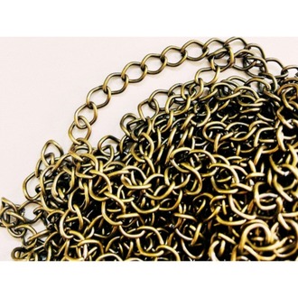 2 mm Antik Renk Kalın Takı Zinciri (10 Metre)