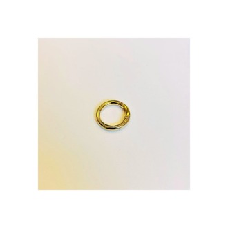 2 cm (20 mm) Light Gold Yaylı Halka - Çanta ve Takı Aparatı