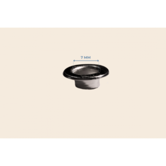 5 no kuş gözü 7 mm metal renk