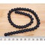 DOĞAL MAT SİYAH ONİKS TAŞI 8 MM KÜRE DİZİ TAŞ Kod8998