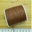 BOBİN SATIŞ - ÖRGÜLÜ COTTON MAKROME BİLEKLİK İPİ 1 MM AÇIK KAHVERENGİ Ürün Kodu : 28061