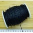 BOBİN SATIŞ - ÖRGÜLÜ COTTON MAKROME BİLEKLİK İPİ 1 MM SİYAH Ürün Kodu : 13631