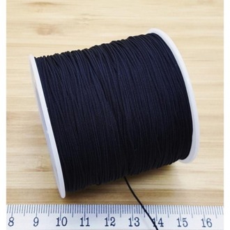 Paraşüt ipi 0,8 mm bobin satış Siyah renk
