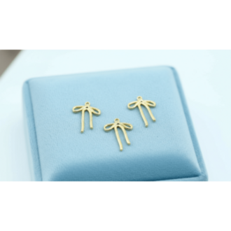 Altın Kaplama Kurdele Model Sallantı Malzemesi – 20 mm