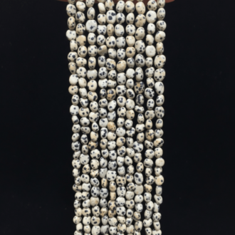 Amorf Doğal Dalmaçyalı Jasper Taşı Dizi – 35 cm Doğal Taş