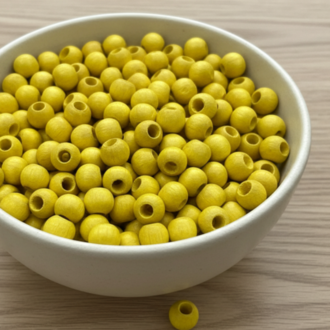 Ahşap Boncuk 10 mm | 500 Adet