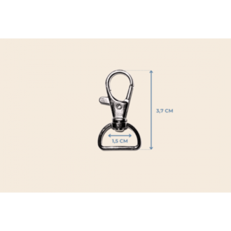 1,5 cm. Paris Kanca 3,7 cm metal renk